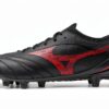 Mizuno Stivali da calcio Uomo Rosso 45 EU Pelle liscia-0