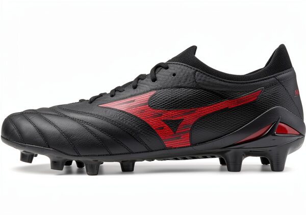 Mizuno Stivali da calcio Uomo Rosso 45 EU Pelle liscia-0