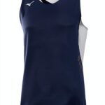 Mizuno Singlet Uomo Maglietta Senza Maniche DryLite Bianco Nero-0