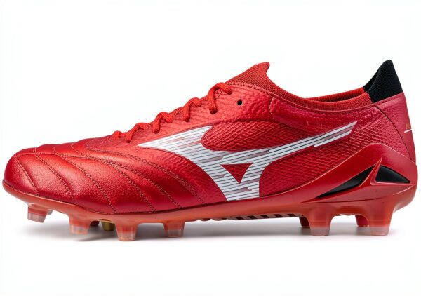 Stivali da calcio Mizuno Uomo Rosso Comfort e stabilità per campo-0