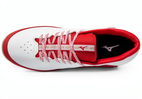 Mizuno 9-Spike Swift 8 Low Metal Tacchetta da Softball Donna Bianco-4