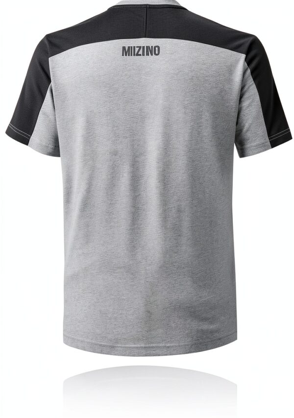 Mizuno Heritage Tee 2 T-Shirt Uomo Grigio/Nero-1