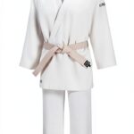 Mizuno Kodomo 2 con Cintura Giudogi Bianco per Bambini-0